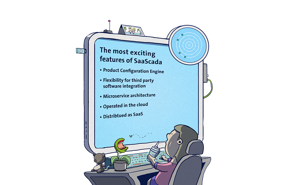 Figure 3: Prominent features of SaaScada
