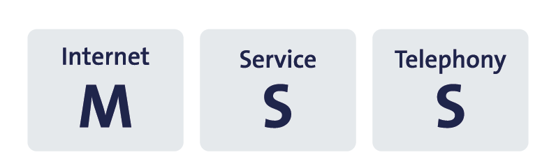 beem Office mit Internet M, Service S und Telefonie S