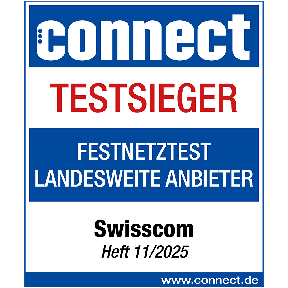 Award Connect Festnetz Testsieger 2025