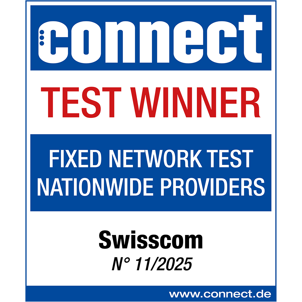 Award Connect Festnetz Testsieger 2025