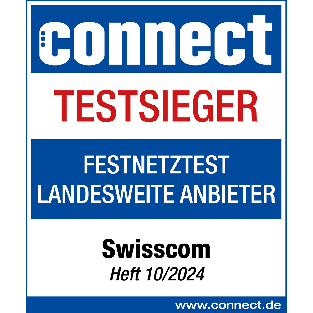 Award Connect Festnetz Testsieger 2024