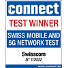 Award Connect Mobilfunk Testsieger 2021