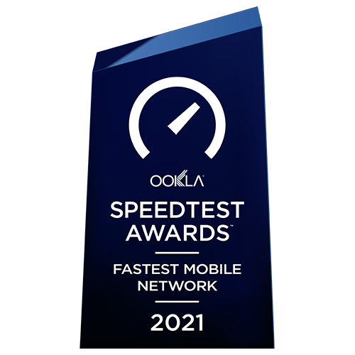 Ookla Speetest Award