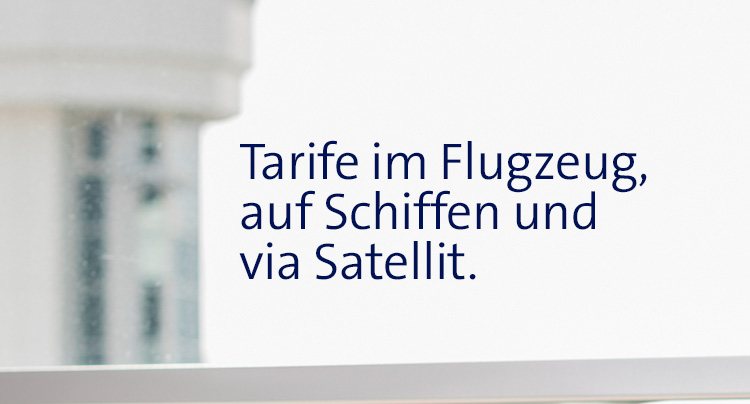 Telefon Internet Auf Flugzeug Schiff Satellit Swisscom