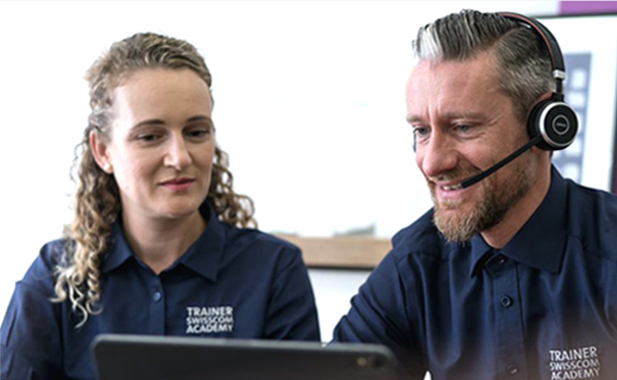 Marcel von der Swisscom academy