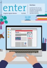 Cover des enter Magazins zum Thema Fake News